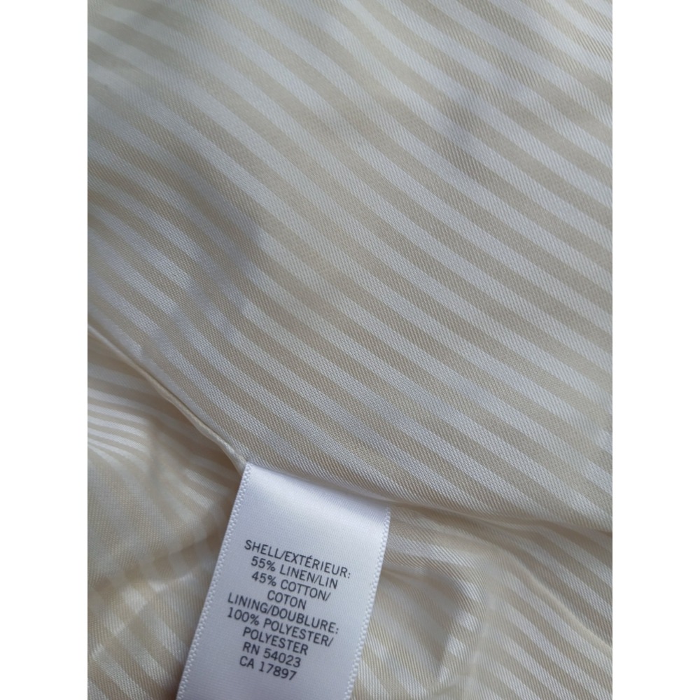 Banana Republic Blazer Mens 46 R Linen Flax Two Button Notch Collar Classic Fit - Picture 15 of 16